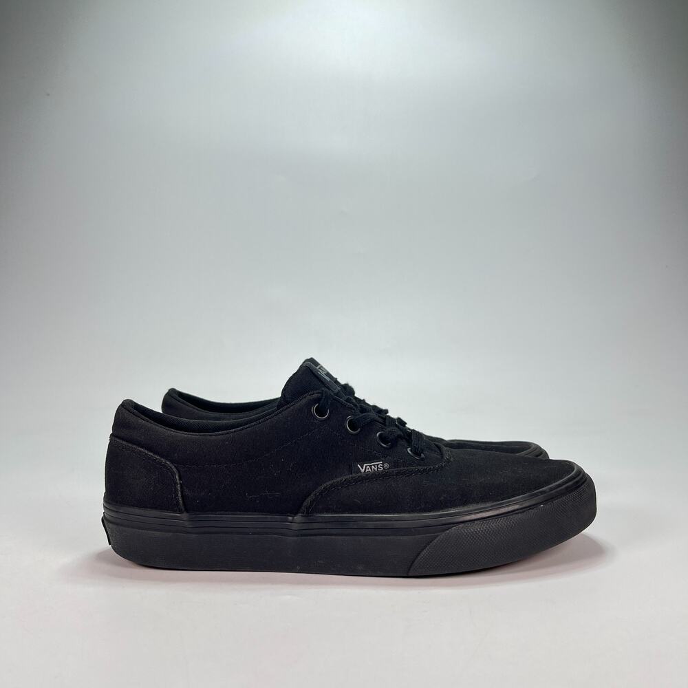 Vans Era Black Canvas Comfort Classic Low Top Skate Shoes 5076987 Women's Sz 7.5